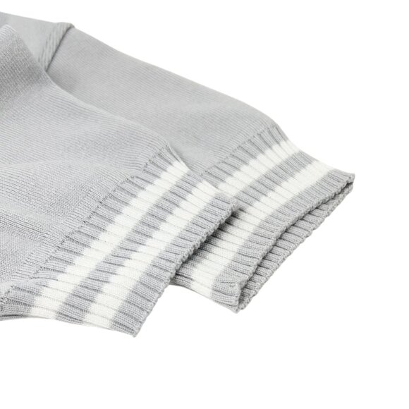 CHANEL Sport Vintage 04P CC Logo T-shirt Shorts Set Cotton Gray [105687] - Picture 7 of 16